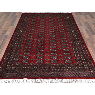 One-of-a-Kind 5' X 8' New Age Area Rug in Red