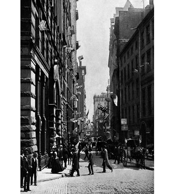 " Wall Street, New York City "