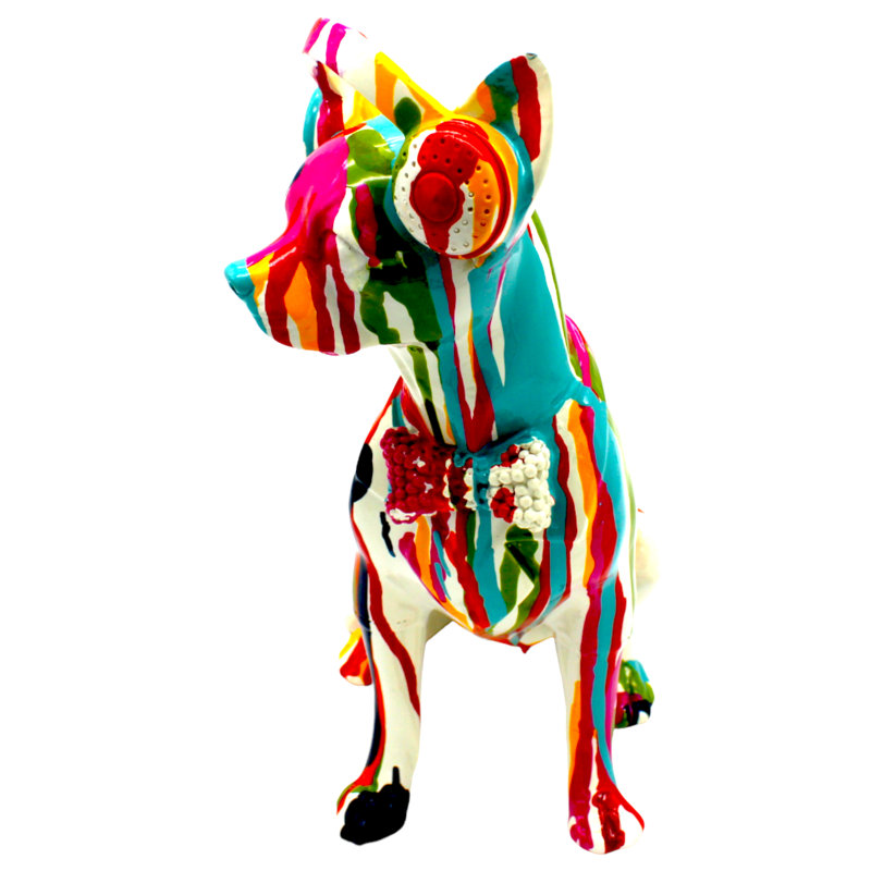 Figurine Gianmarcos Plus Graffiti Chihuahua