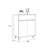 Gray Manufactured wood Shoe Storage
