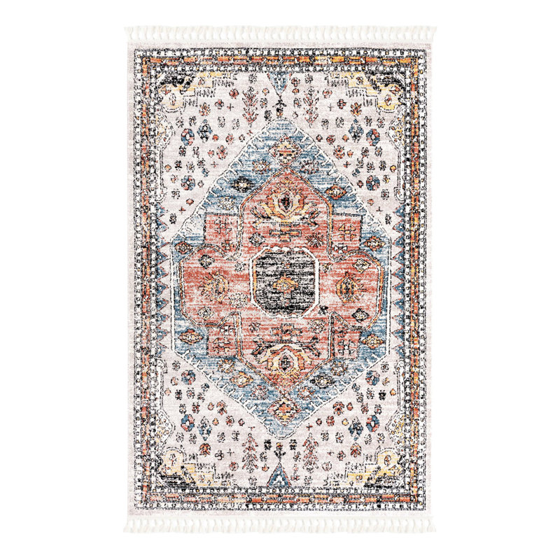 Tapis gris Albia, Rectangle 6 pi x 9 pi
