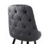 Upholstered Counter Stool with Solid Wood Frame