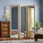 Hayse 60" W x 72" H 3 - Panel Folding Full-size Floor Dressing Mirror-228922958