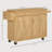 Rolling Kitchen Island Utility Storage Cart On Wheels,54 Inches Wide,with Drawers, Door Cabinets, And Knife Block For Dining Room-1740944588