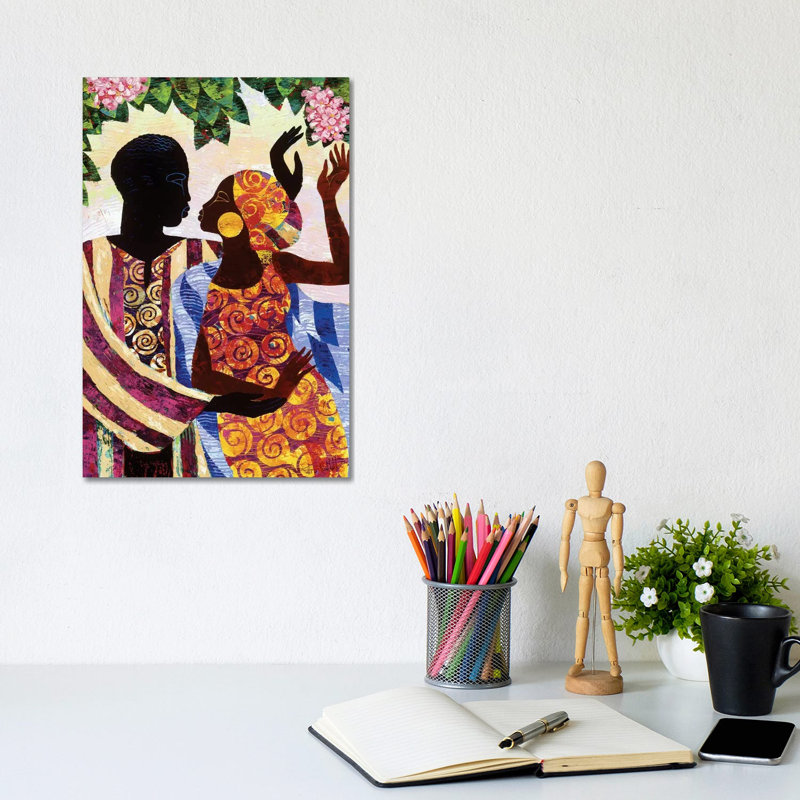 In The Garden by Keith Mallett - Wrapped Canvas Gallery-Wrapped Canvas Giclée, 20.32 cm H x 30.48 cm W