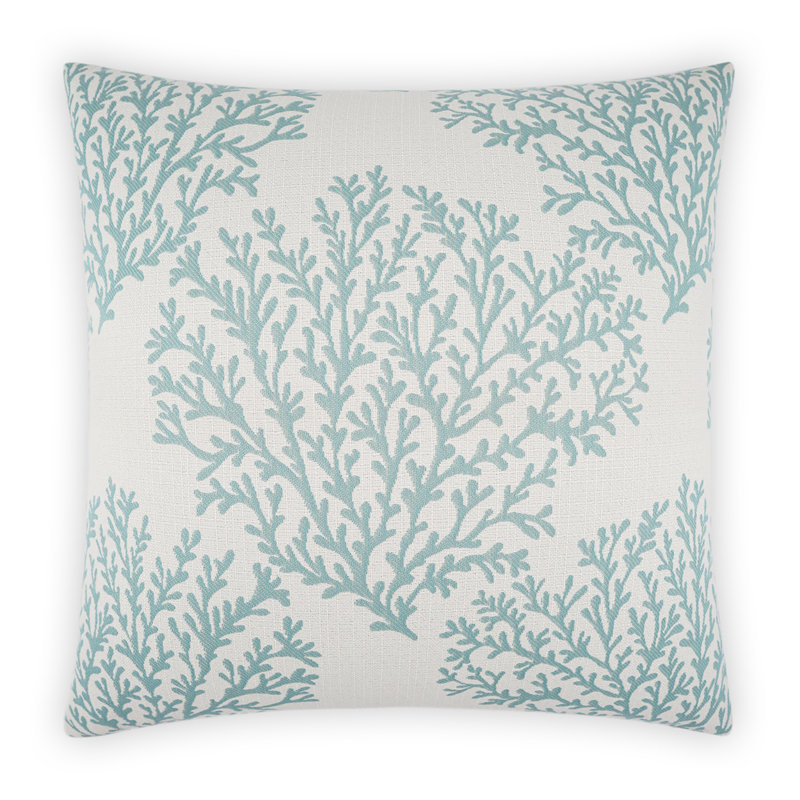 Coussin décoratif d'extérieur Peggy, Spa, Carré 22 po