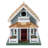 10'' H x 10.25'' W x 8.5'' D Hanging Birdhouse
