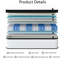 Matelas hybride pour lit simple 12 pouces avec ressorts ensachés individuels et mousse à mémoire de forme, certifié CertiPUR-US, housse tricotée blanche-101708263