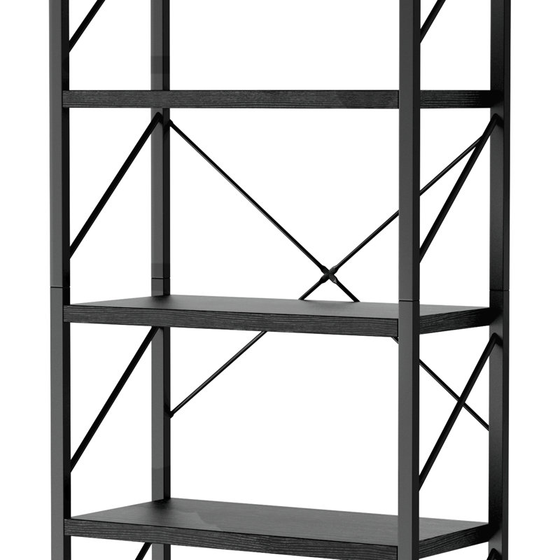 Bibliothèque Kaiyden, Gris / Noir
