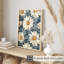 Motif floral de marguerites florales, motif de chalet non encadré-902057592