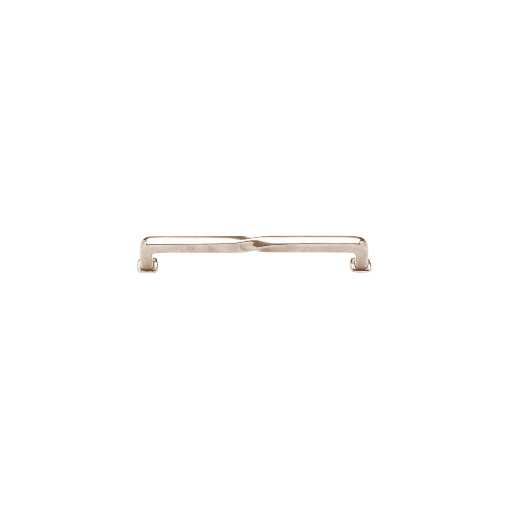 Twisted Cabinet Bar Pull, White Bronze Light