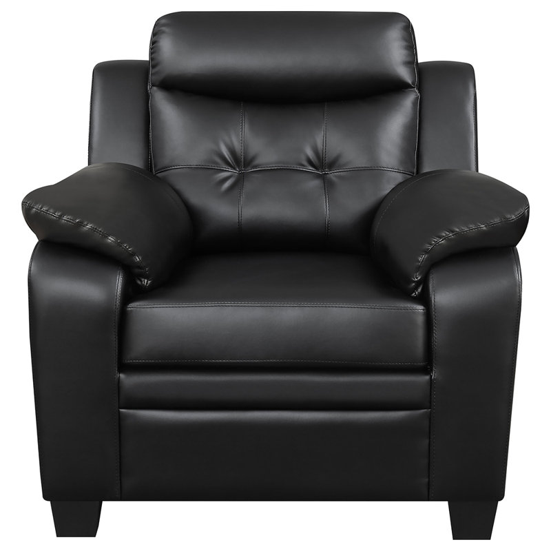 Fauteuil d'appoint rembourré et rembourré Winchell