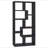 8-shelf Cappuccino Geometric Bookcase-1958324635