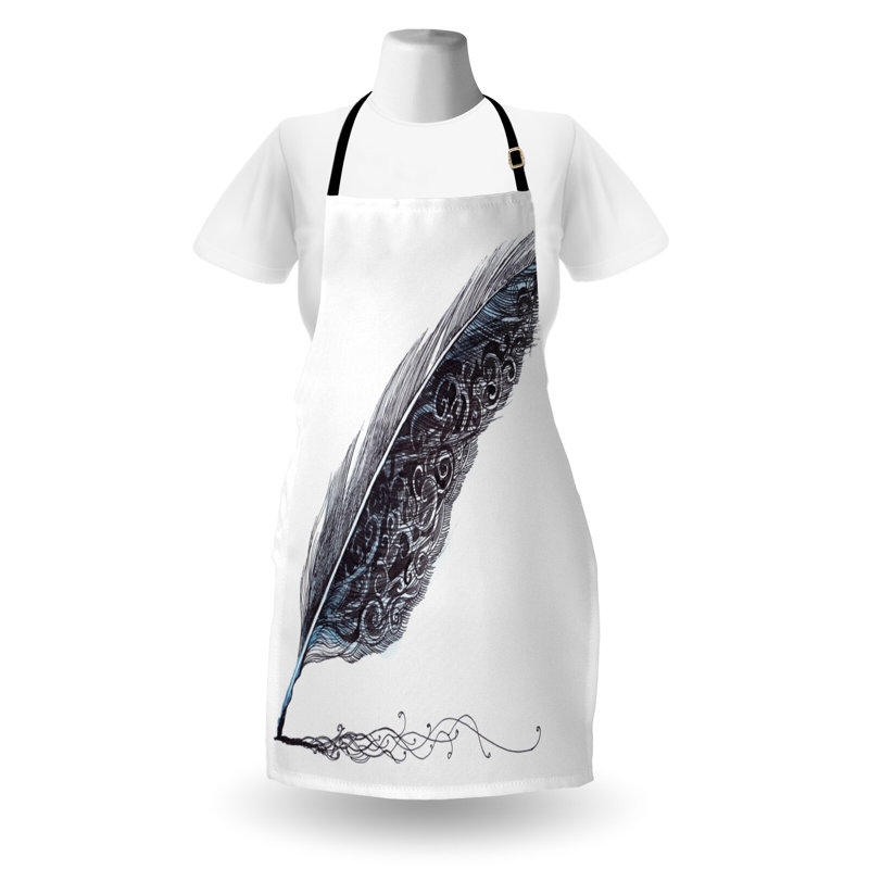 No Pattern Bib Apron