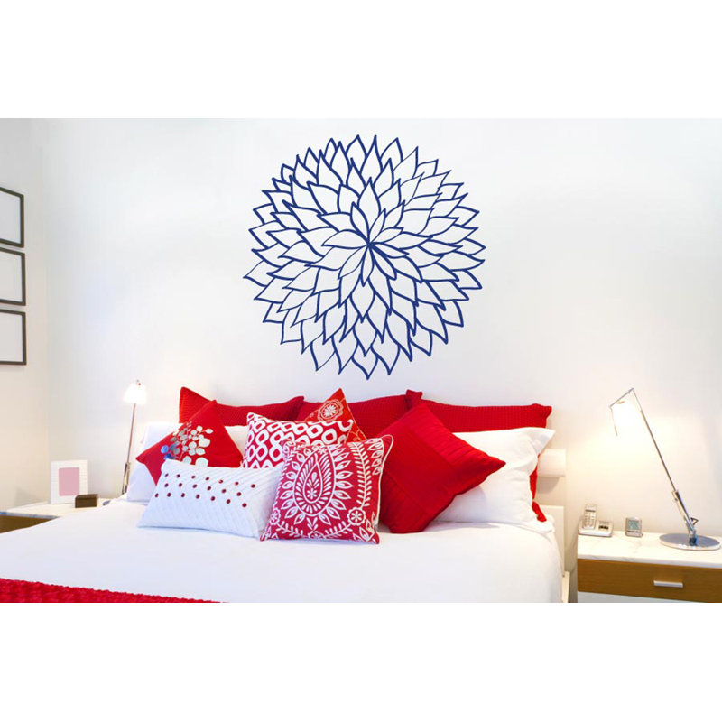 Plants & Flowers Wall Decal, Blue