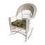 Chaise berçante avec coussin Camacho-22103277-22103274