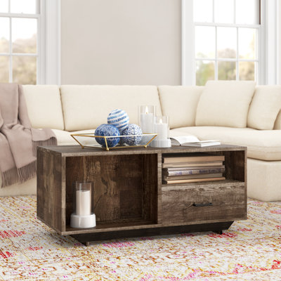 Lyndale Solid Coffee Table with Storage