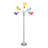 Simple Designs 67" Contemporary Multi Head Medusa 5 Light Adjustable Gooseneck w/ Multicoloured Shade-1625494341-1625494340