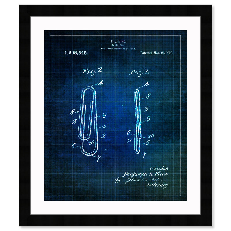 " Paper Clip 1919 ", 32" H x 26" W