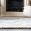 Lauren Ralph Lauren Hand Tufted Wool/Cotton Oriental Rug in Ivory/Blue-60340783