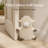 Decorative Sheep Door Stopper, 2.3 lb Weighted, Ecru