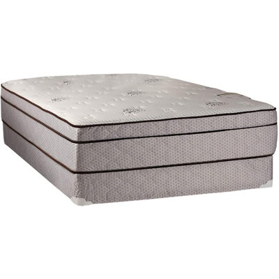 Alwyn Home Ocampo Queen 13'' Plush Innerspring Mattress and Box Spring