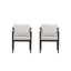 Ensemble repas en métal et polyester avec table et chaises Orlando-1070581436-1070581427
