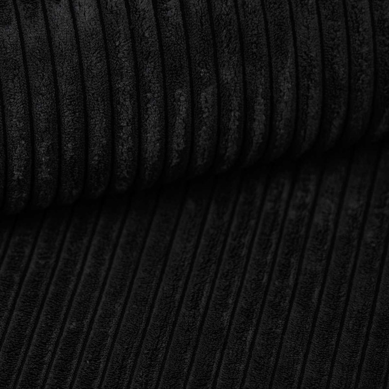 Upholstered Bed, Black, European Kingsize (160 x 200 cm)