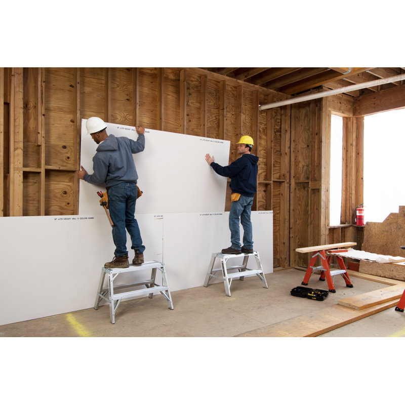 Échelle de louisville, 2 pieds, échelle de sawhorse en aluminium, type i, capacité de charge de 300 lb, l-2032-02