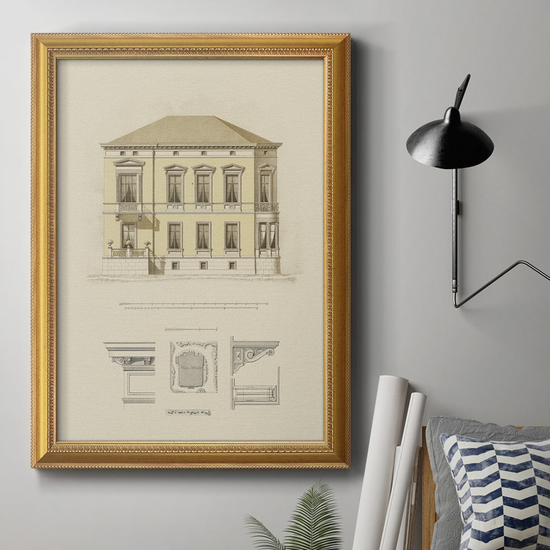 Estate and Plan VI - Toile encadrée de qualité supérieure - prête à être accrochée, H 20 po x l 16 po