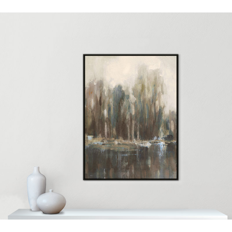 «Daily Reflections I - Landscape Version Print» par Carol Robinson, Espresso, H 49,5 po x l 37,5 po