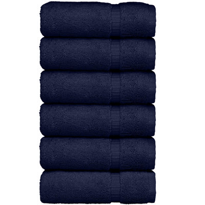 Ensemble de 6 serviettes en coton Wellston