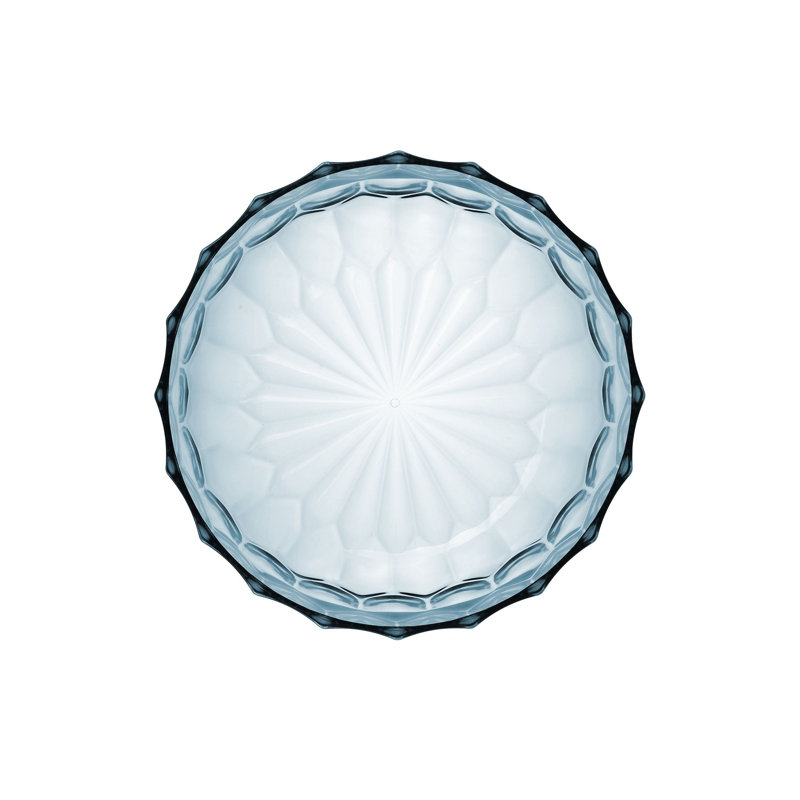 Jellies Transparent Or Mass-dyed Thermoplastic Technopolymer Bowl, Light Blue