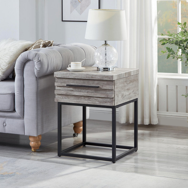 Table de bout Celestial, Gris