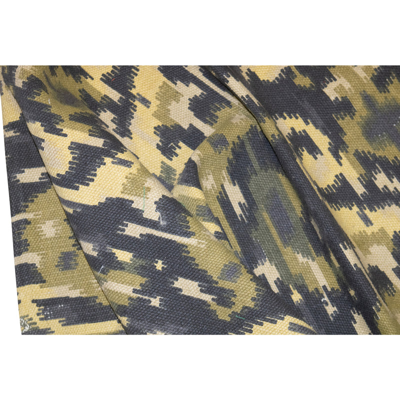 Tapis rectangulaire en laine à tissage plat