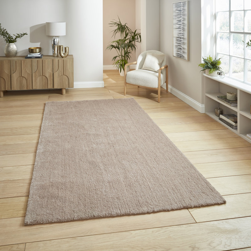 Solid Colour Table Tufted Area Rug, Rectangle 160 x 230 cm