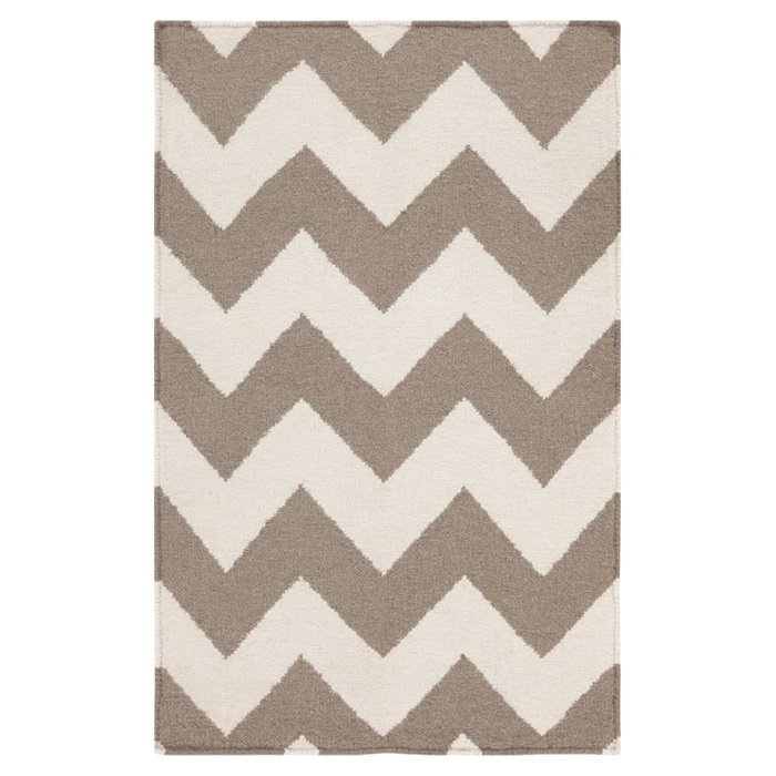 Balaguer Wool Chevron Indoor Rug, Rectangle 8' x 11'