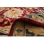 Rangement à la main one-of-kind-noué la 2010 shalimar bourgogne 6 pi x 8 pi aire de laine 10 po tapis Capela