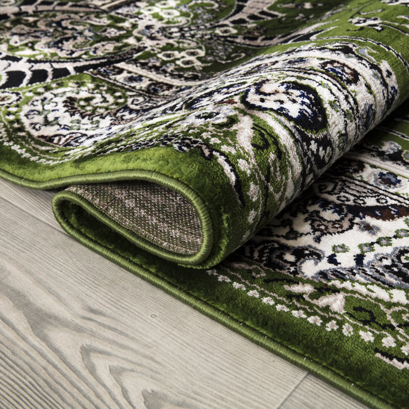Floral Area Rug, Runner 66 x 220cm