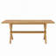 71 * 35.4 inch walnut MDF splicing desktop with X-shaped metal frame dining table. Modern industrial style multifunctional dining table for household dining, suitable for 6-8 people.-1165035970