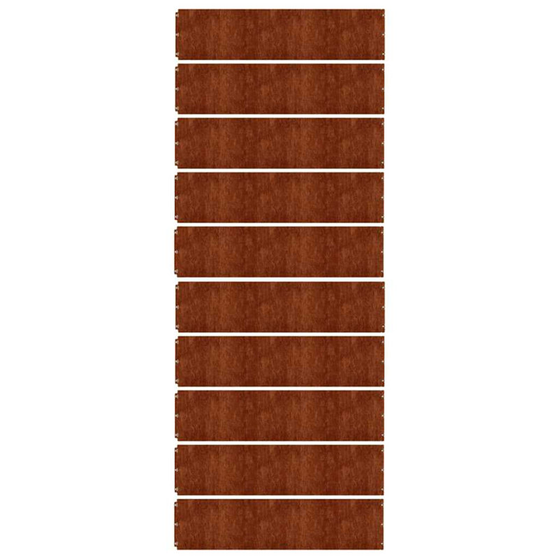 Corten Steel Hardware, 25cm H x 103cm W