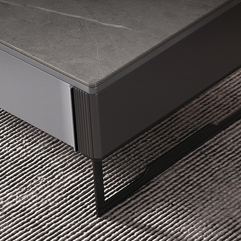 Ensemble de meuble télé moderne et simple, Gris