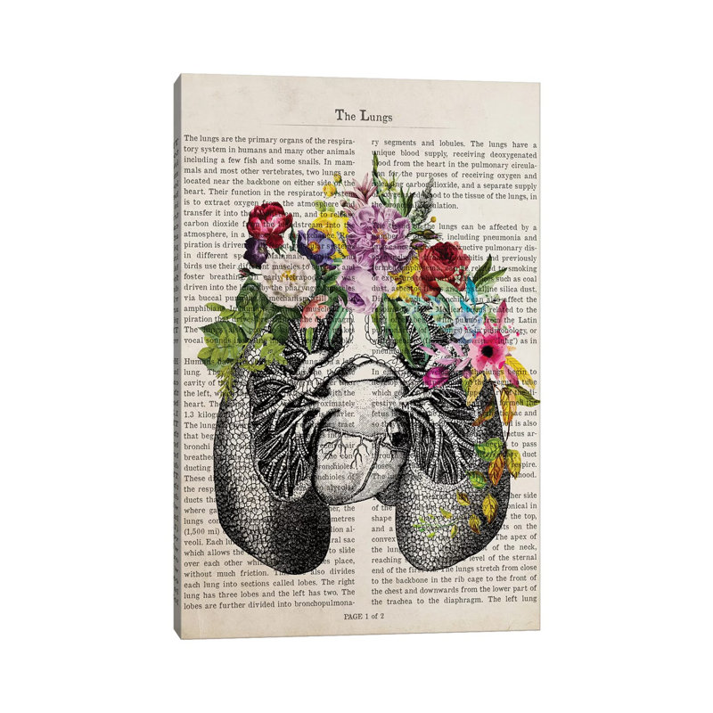 The Lungs by Aged Pixel - Wrapped Canvas Print, 66.04 cm H x 45.72 cm W x 1.91 cm D
