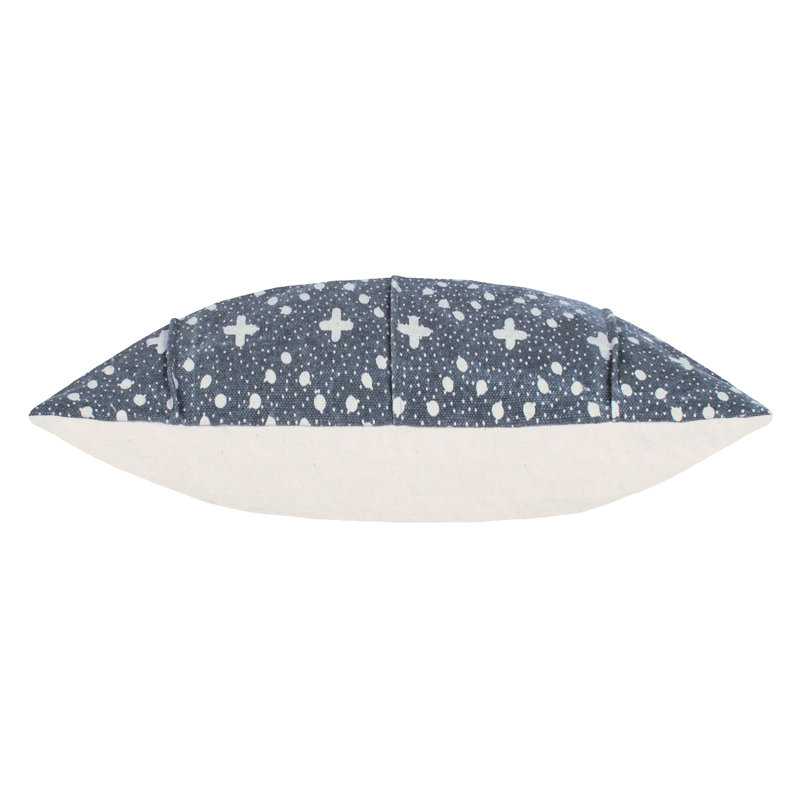 Helm Square Throw Pillow Cover, Ink