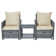 Mapleview 2-Person Patio Conversation Set with Cushions and Ottoman