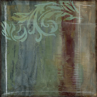 Lush Filigree III - Wrapped Canvas Painting
