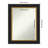 Sierra Half-Inch-Bevel Wood Framed Wall Mirror-119569048