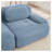 Blue Corduroy Modular L-Shaped Sectional Sofa, No Assembly Required Pet-Friendly Living Room Seating-334133324-334133327
