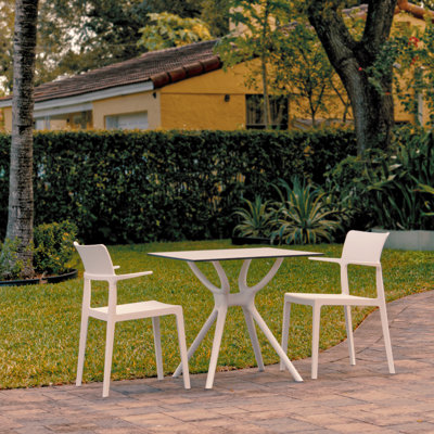 Ensemble bistro long pour 2 personnes 31,5 po Farrah Square