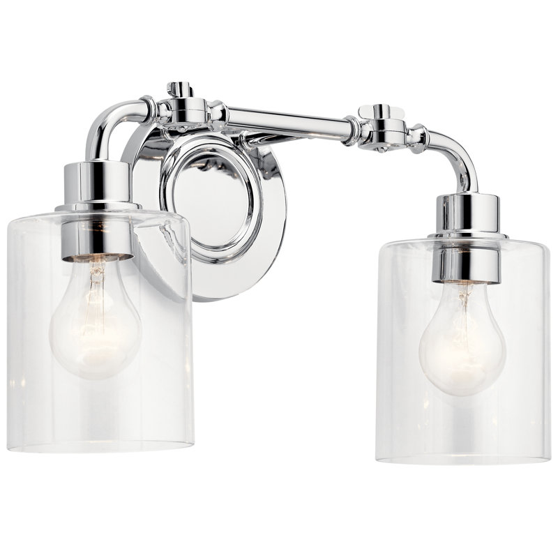 Torrez 2 - Light Dimmable LED Vanity Light, Chrome